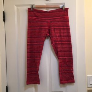 Striped Lululemon leggings